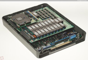 A standard CP System board in a standard arcade shell.